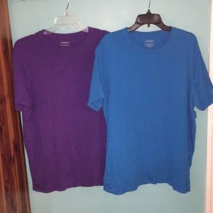 2 men's Apt 9 tee shirts